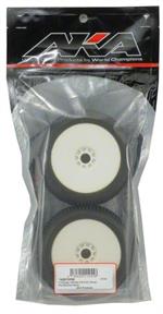 1:8 Buggy I-BEAM Soft EVO Wheel Pre-Mounted White, 8132620112558, AK-14001SRW, AK14001SRW