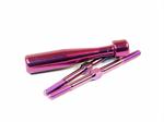 TURNBUCKLE M4X70MM (TITANIUM/PURPLE/2PCS)