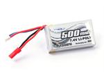 Lipo 500mAh 2S 7.4V 60C 130X