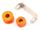 SPACER SET FOR FUELIE ENGINE (ORANGE)