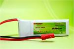 LiPo Akku 1S 3.7V 650mAh 40C/80C JST Plug